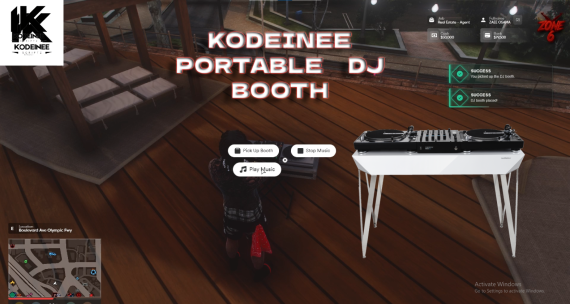 Portable DJ Booth [ESX/QB/QBOX]