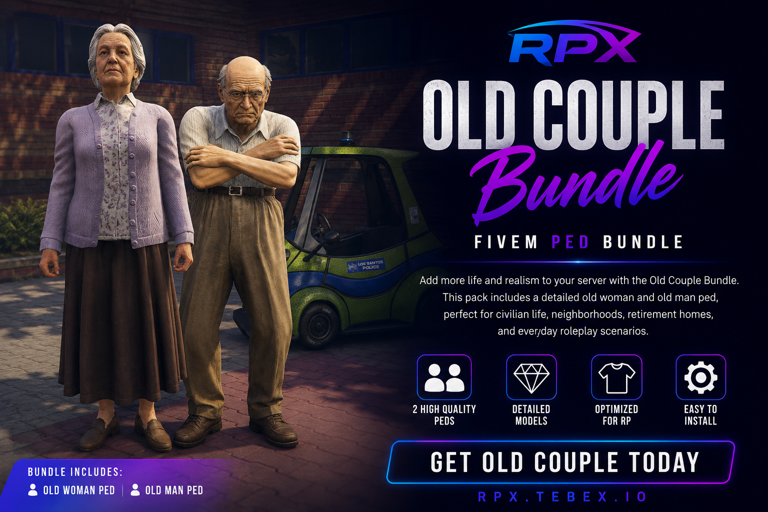 Old Couple Ped Bundle