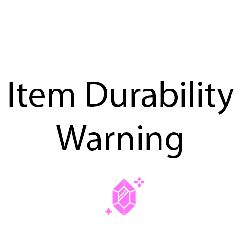 Item Durability Warning