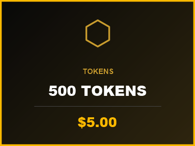 500 Tokens
