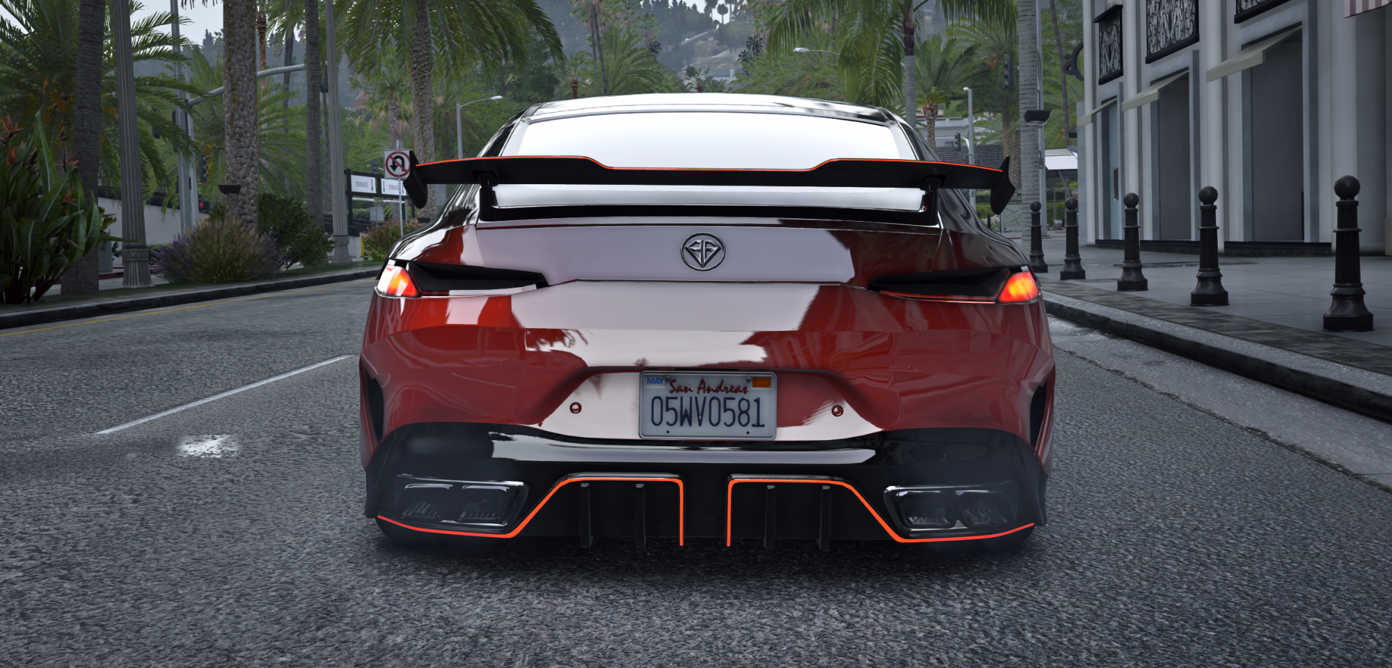 Benefactor GTB | HEX x LA Cars view 4