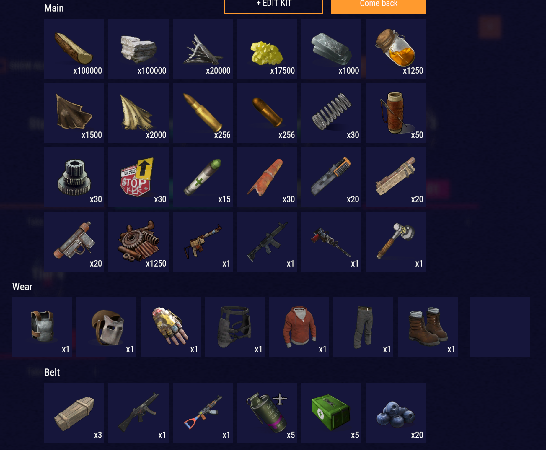 Tier 4 Package