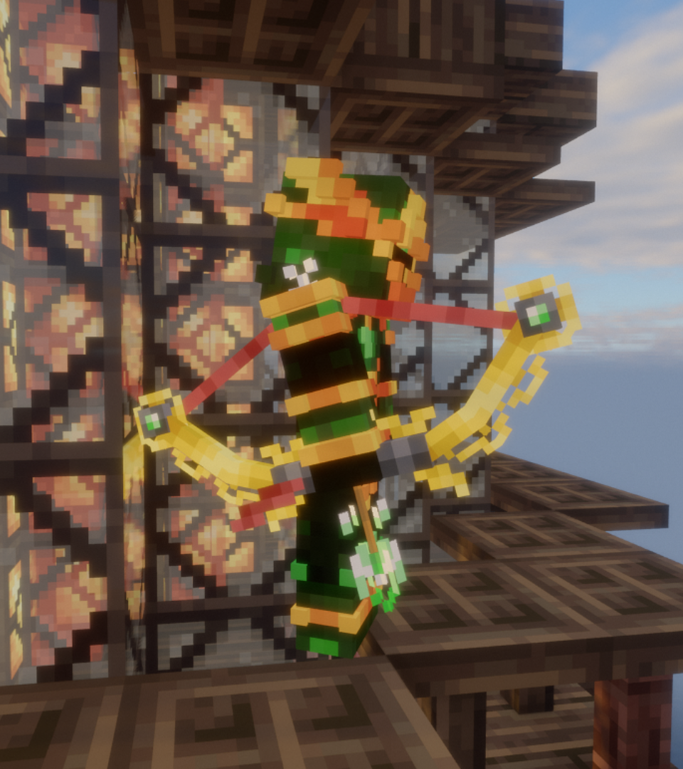Golden Knight bow