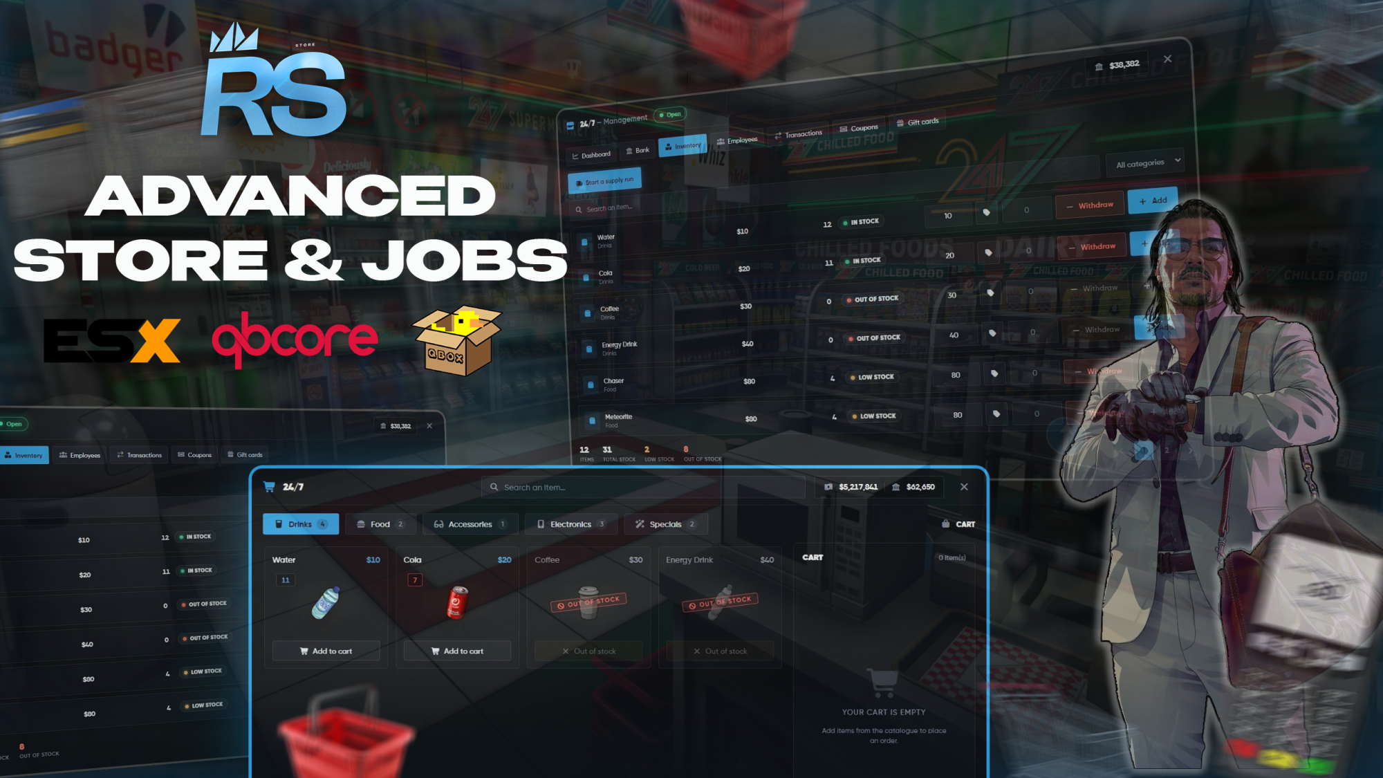 Advanced Player Store - Jobs  DLC