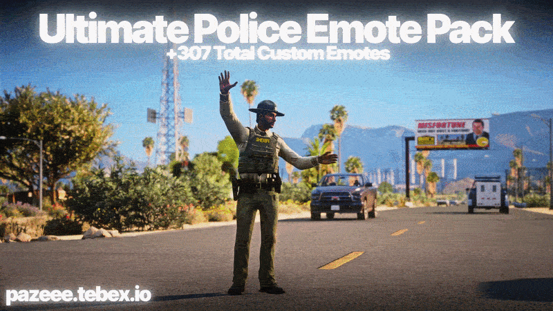 Ultimate Police Emote Pack