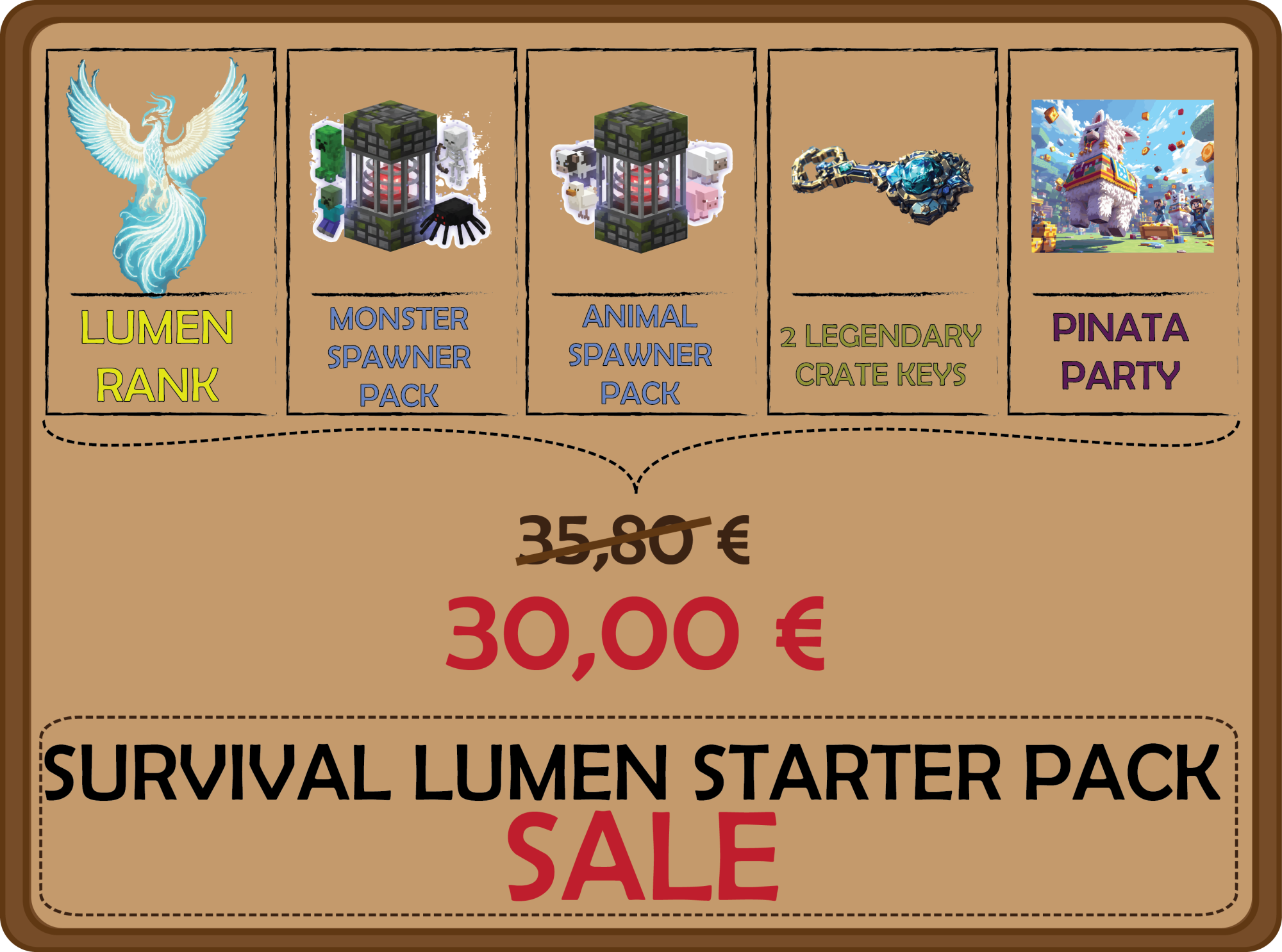 Survival Lumen Starter Pack [Survival]