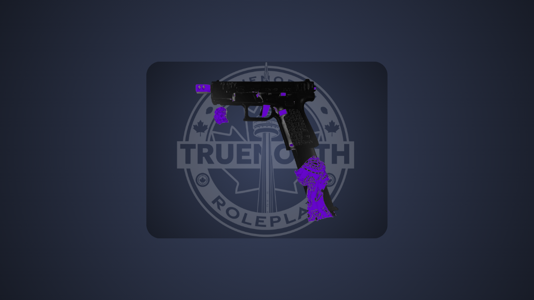 Purple Flag  Pistol