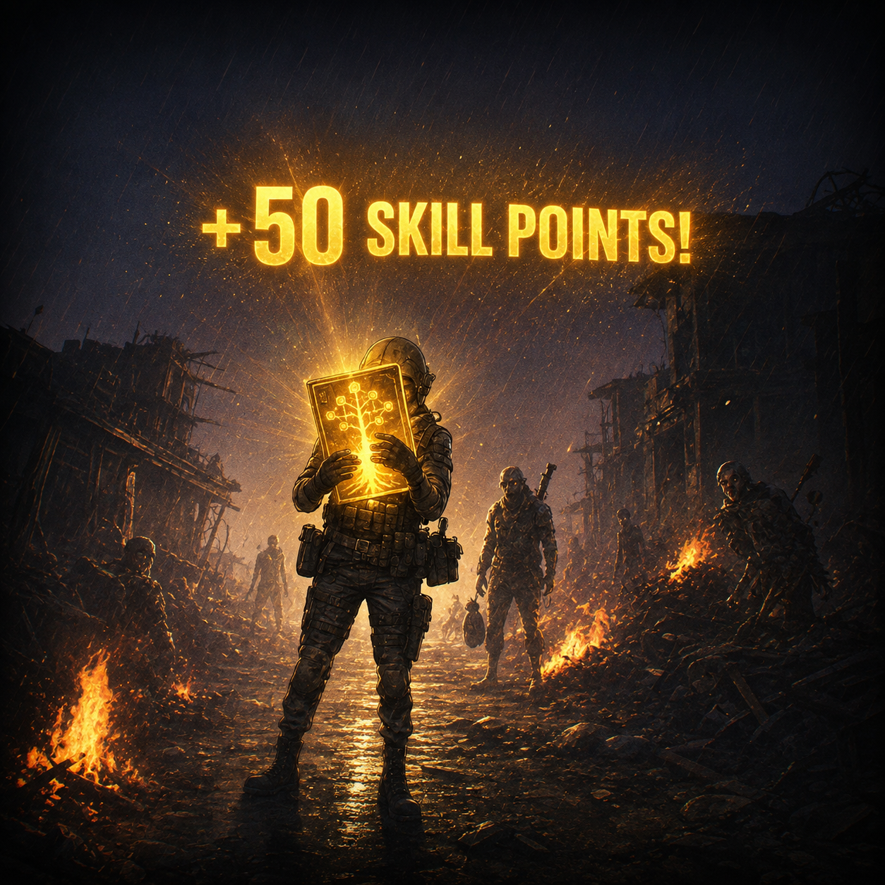 🌟 Skill Boost – +50 Skill Points