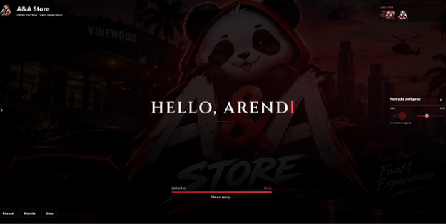 A&A  Loading Screen