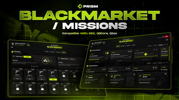 Prism - Blackmarket & Missions