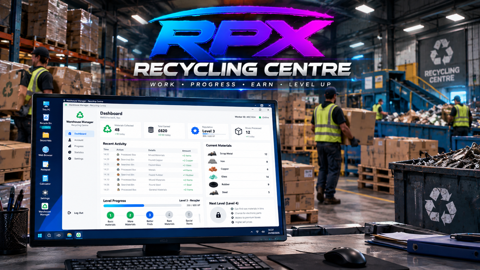 Recycling (ESX, QB CORE, QBOX)