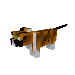 Cube Cat Emote — cosmetic Emotes item on the NovaVoid Cat Civilization Minecraft server