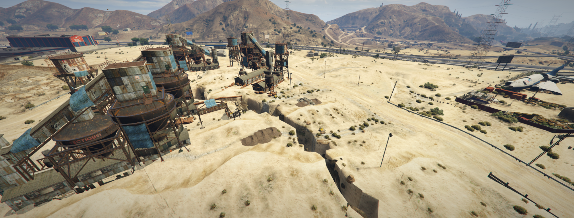 Crater Desert | Post-Apocalypse Map