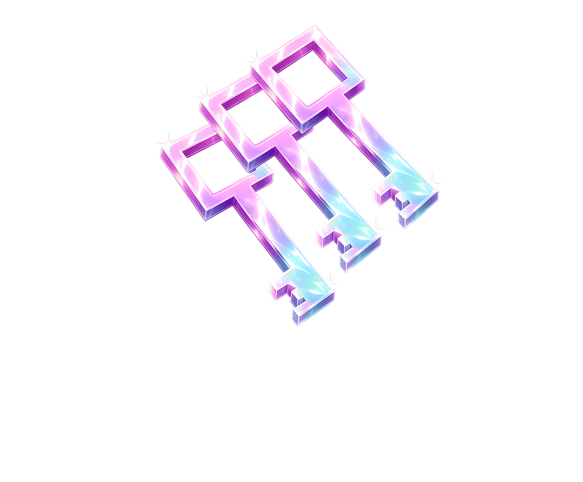 3x Cosmetic Key
