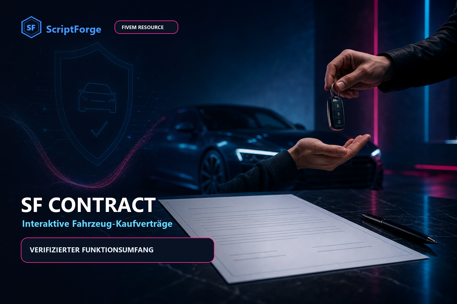 SF Contract – Interaktive Fahrzeug-Kaufverträge