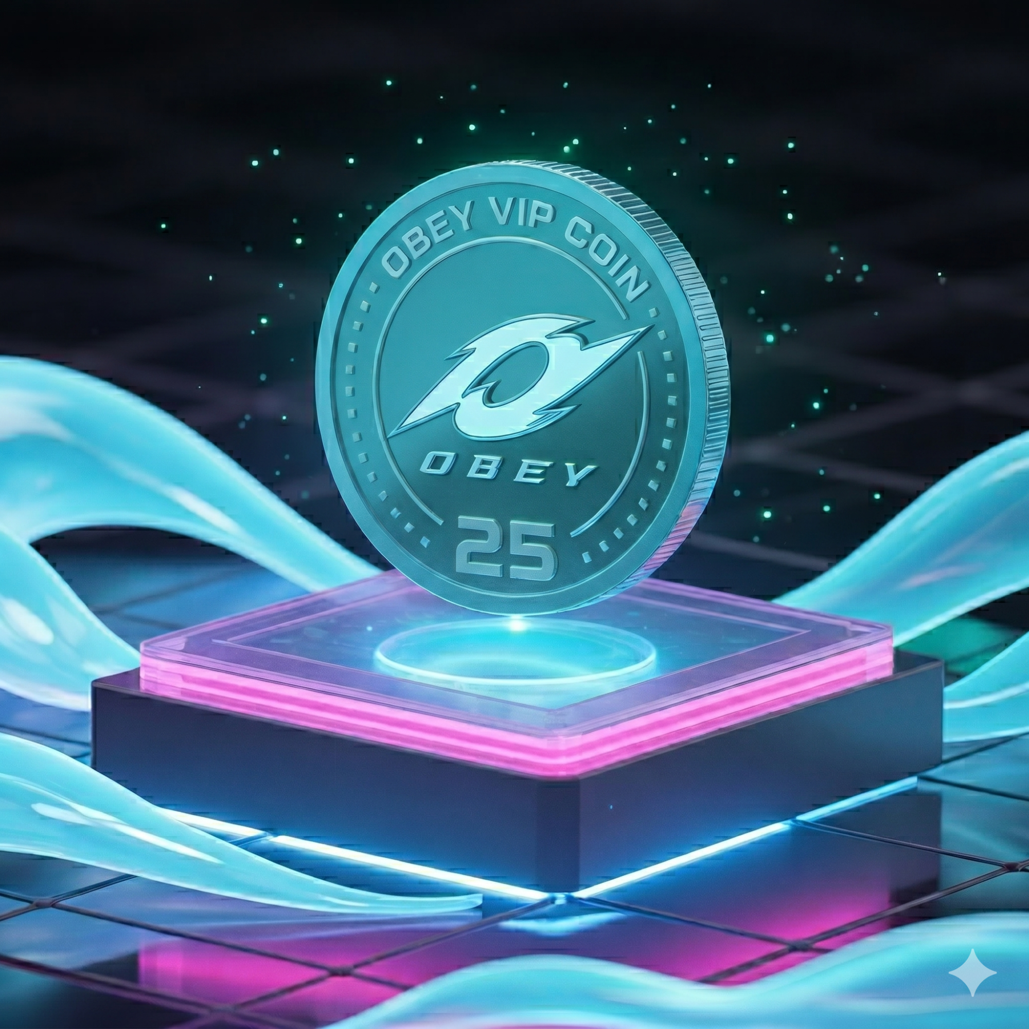 25 Obey VIP Coins