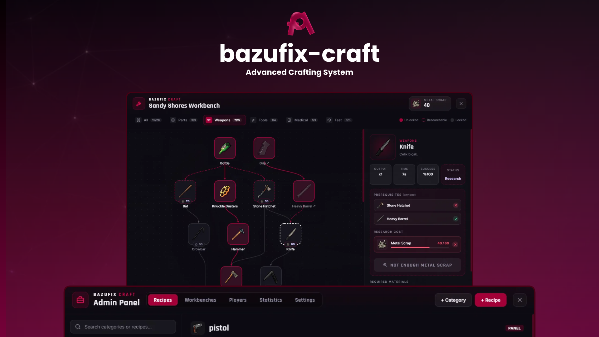 BazuFix Craft
