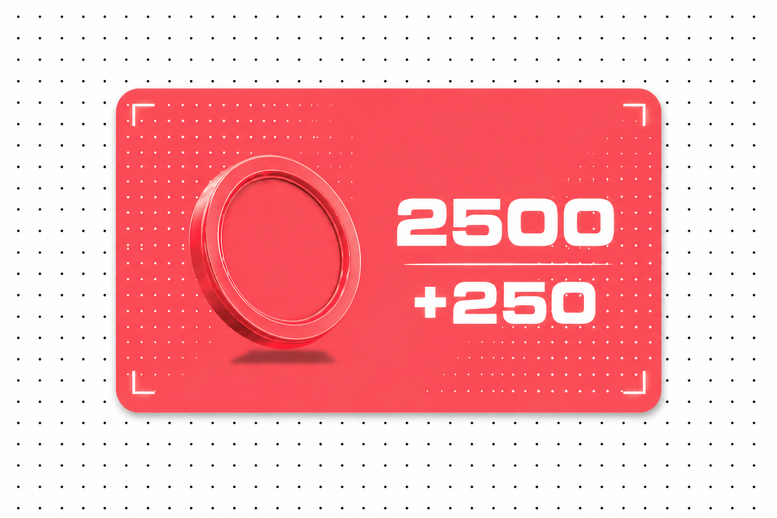 2500 (+250) PulseCoins