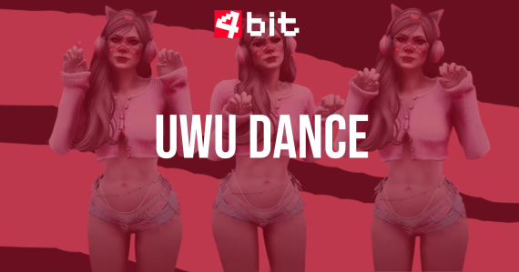 4bit Free Custom Emote: UwU Dance