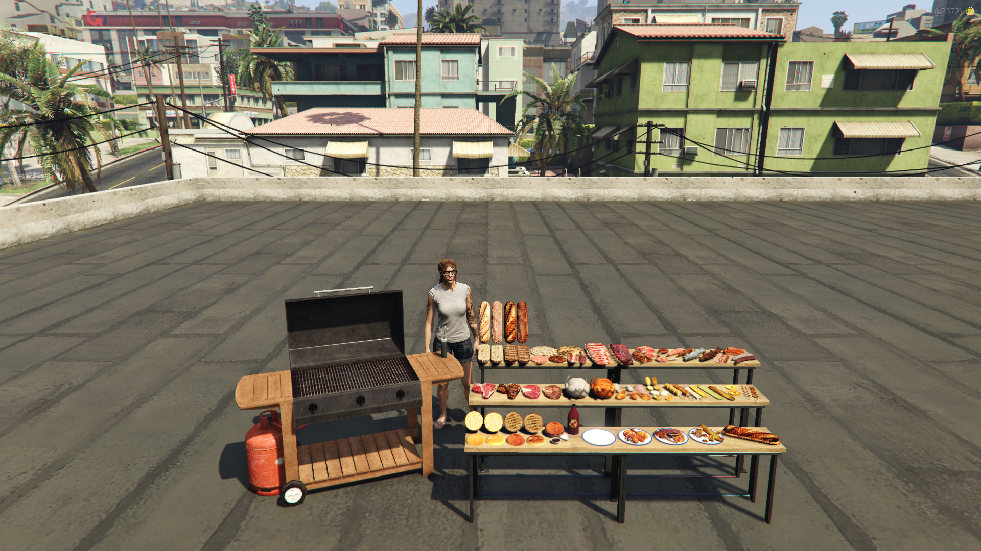 Grill food