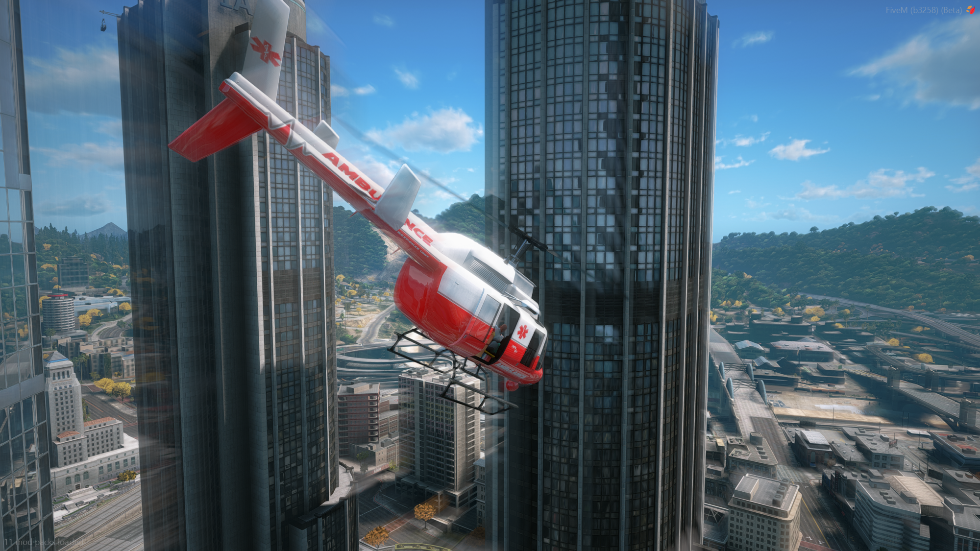 Maverick Helicopter Ambulance Version