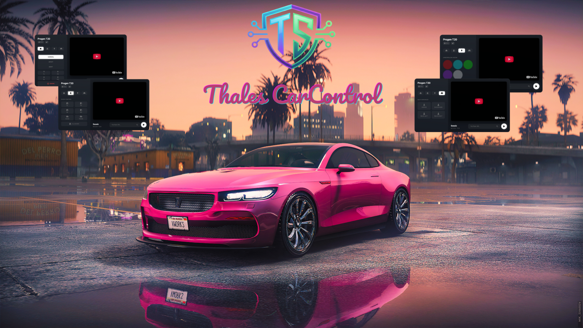 THALES -  CARPLAY | CUSTOMİZABLE | QB/ESX | FiveM Script