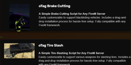 Tire Slash & Brake Cutting