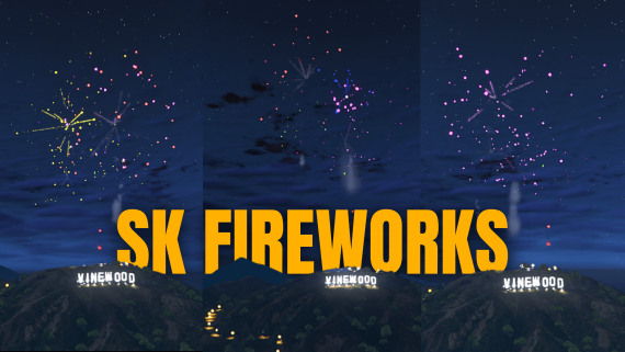 SK STORE · Universal Fireworks Script