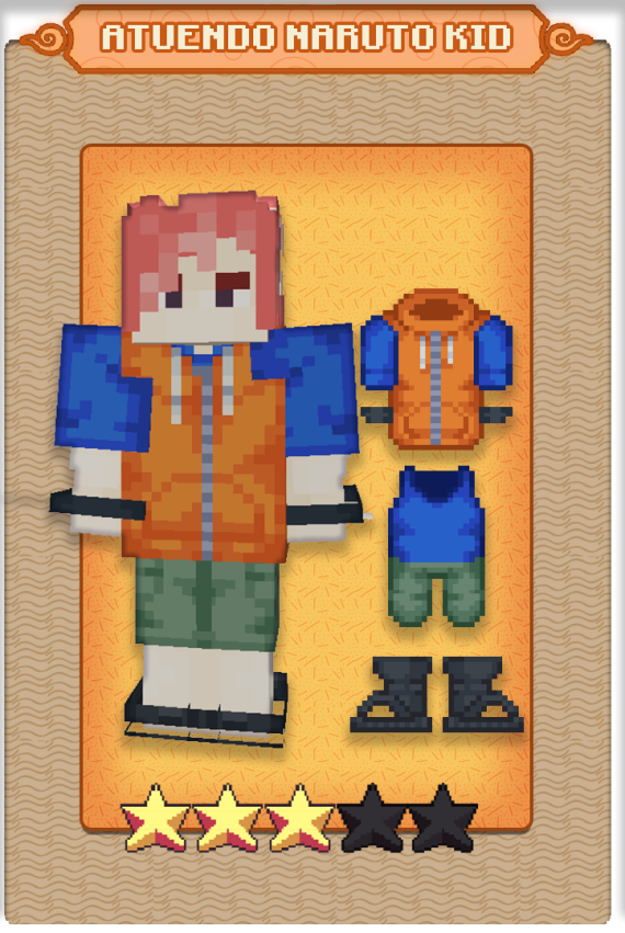 CONJUNTO NARUTO KID  [26% OFF]