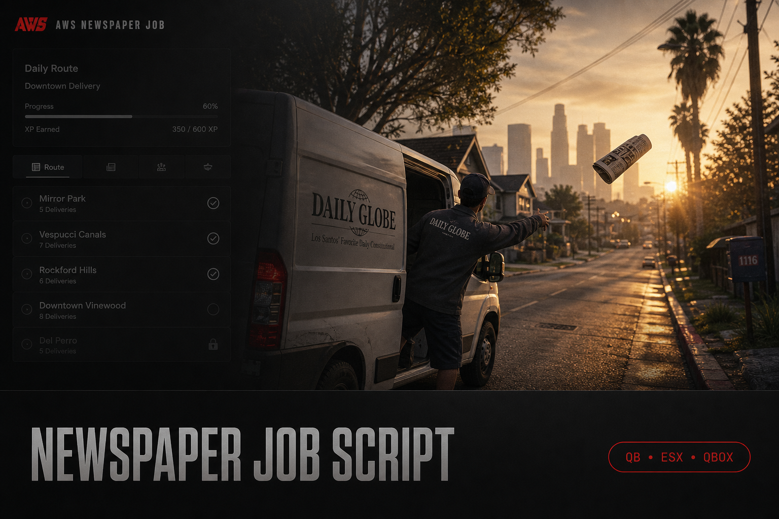 AWS  Newspaper Job