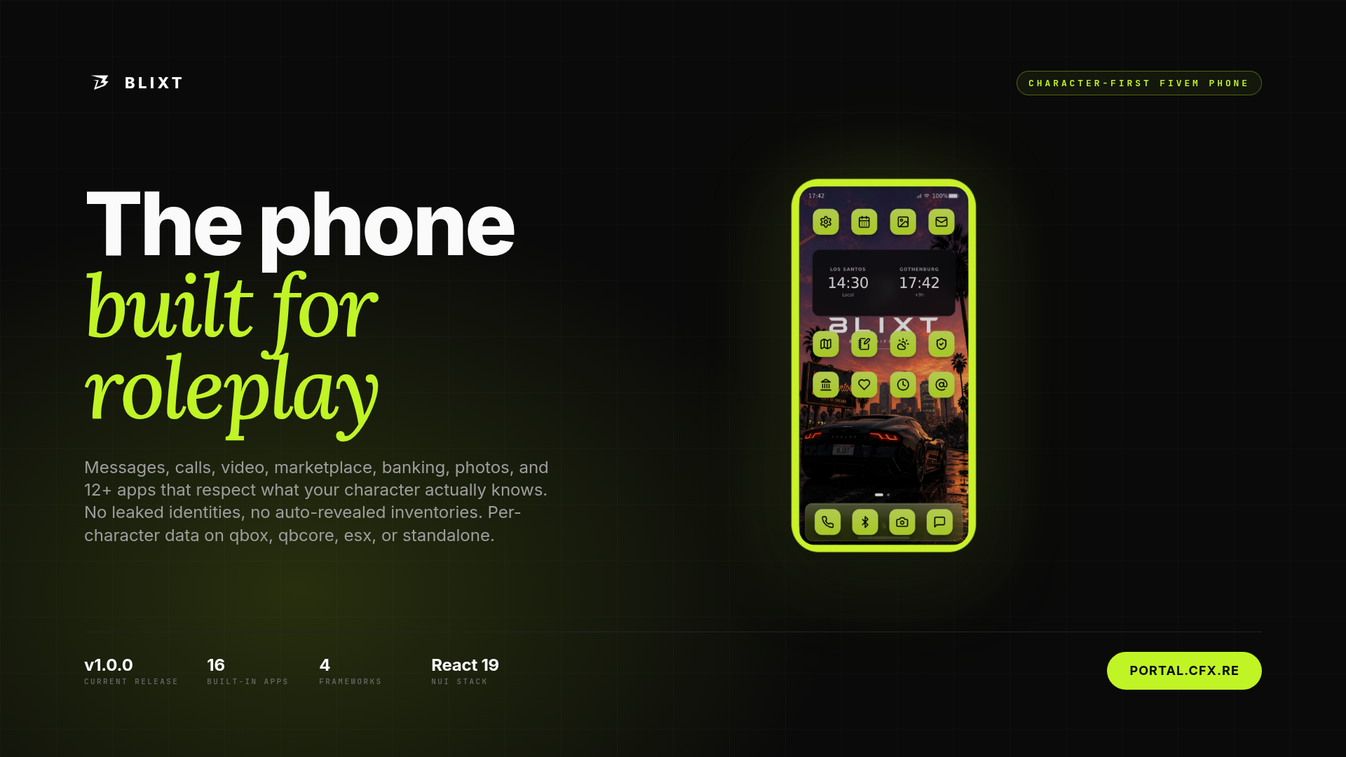 BLIXT Phone