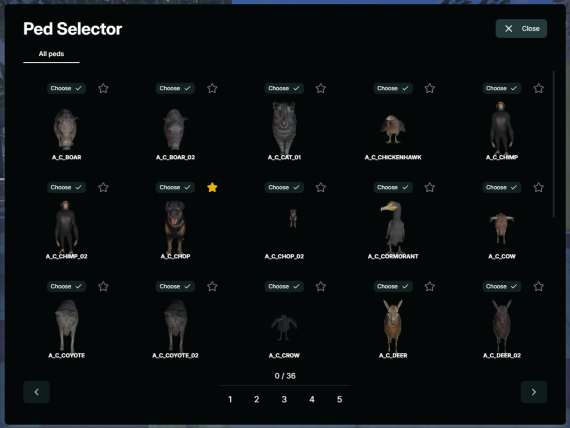PedChange | The Only FiveM Ped Change Menu You'll Ever Need