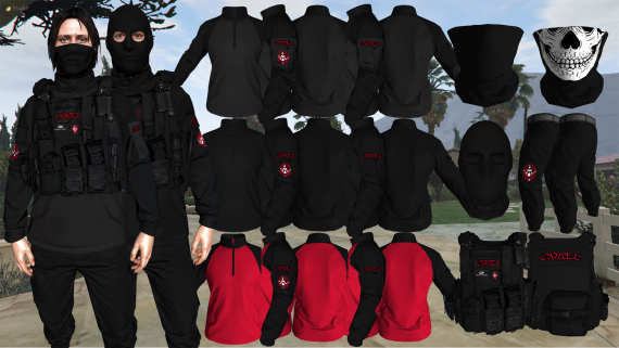 Cartel BlackOut Uniform (Male+Female)