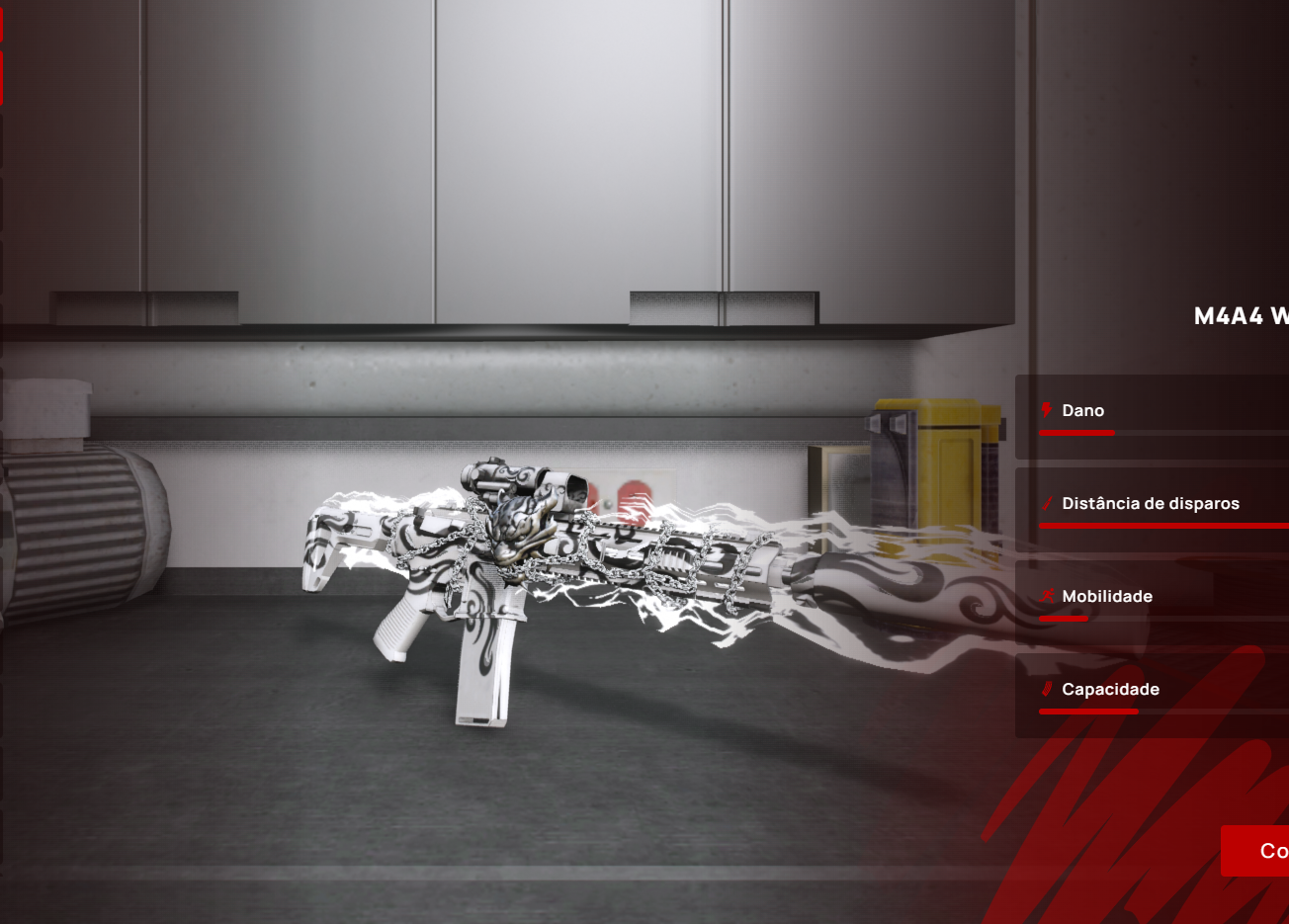M4A4 WHITE FIRE