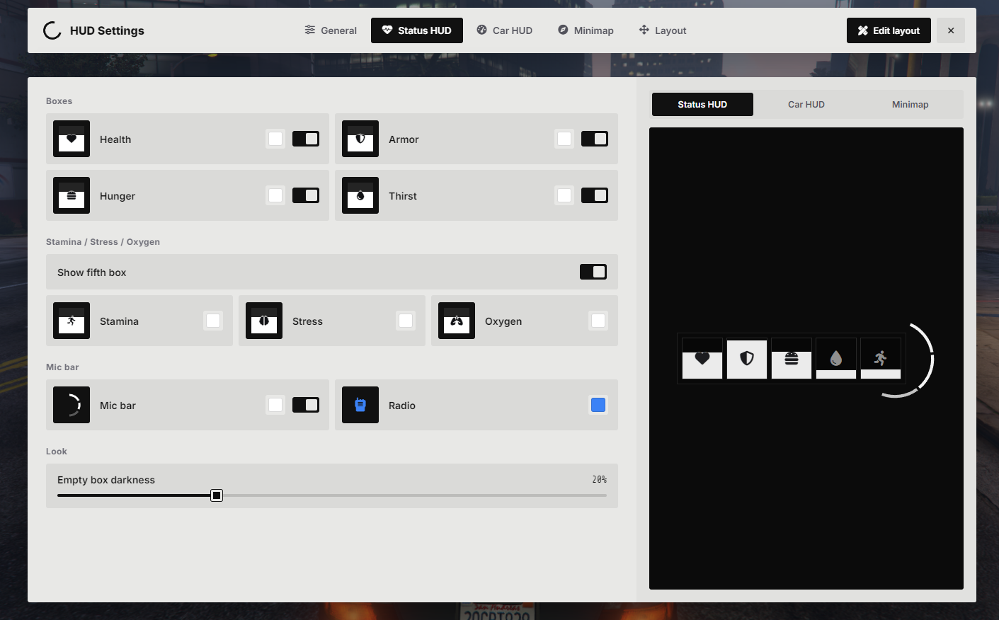 Hud InterFace