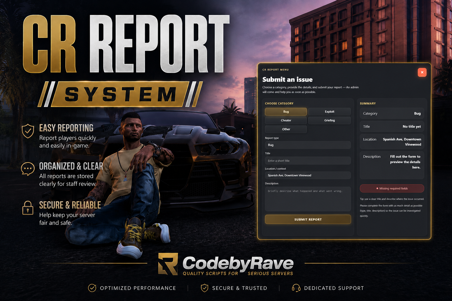 CR Report System