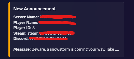 Announcement System