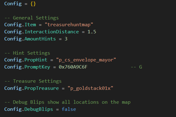 Treasure Hunt Script [VORP]