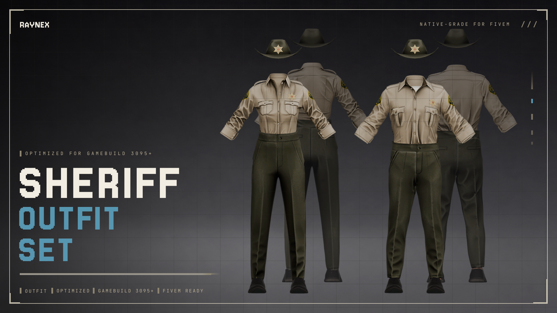 Sheriff Outfit Set