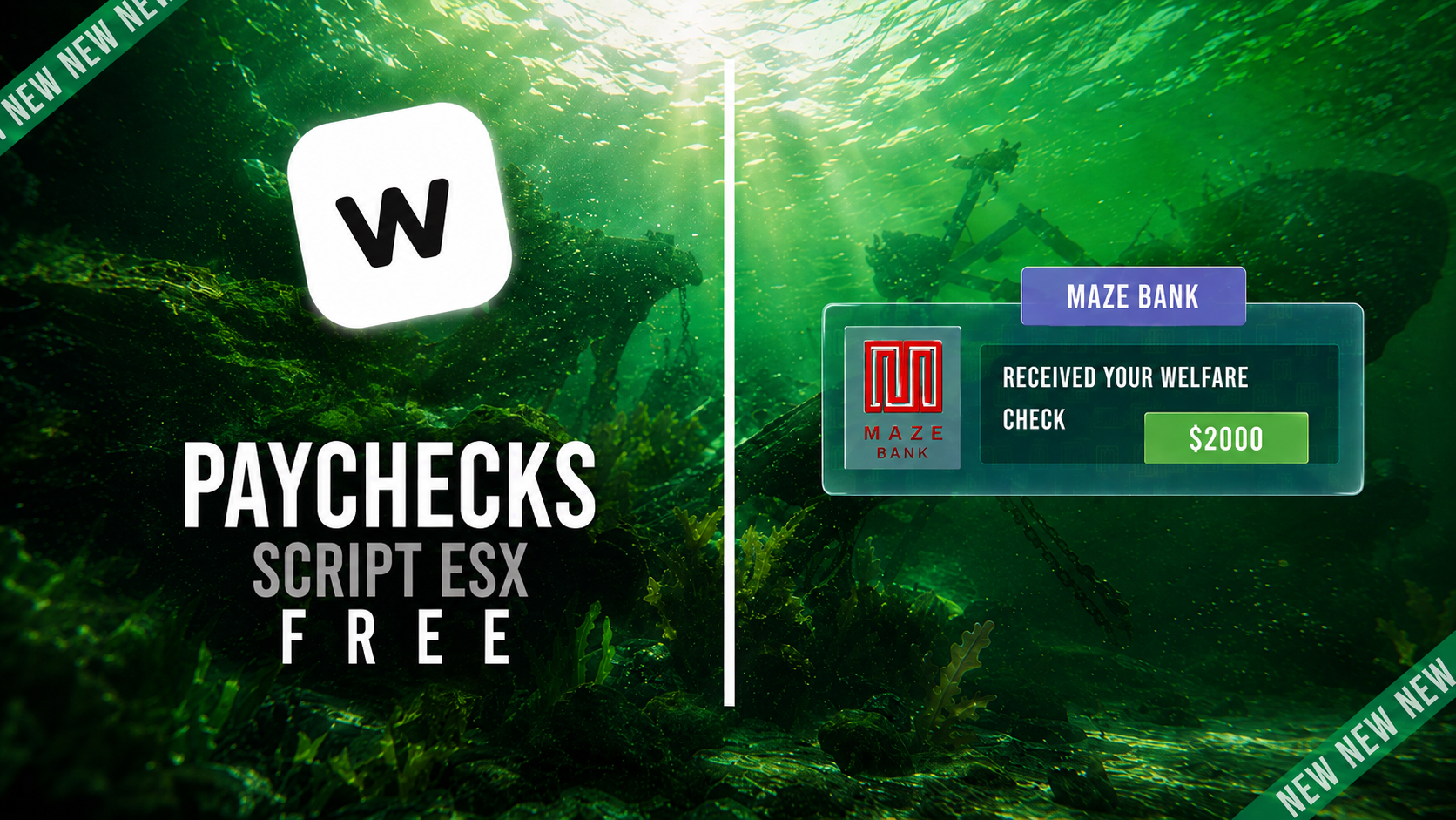 [PAYCHECKS] NEW PAYCHECKS QBCORE, QBOX, ESX