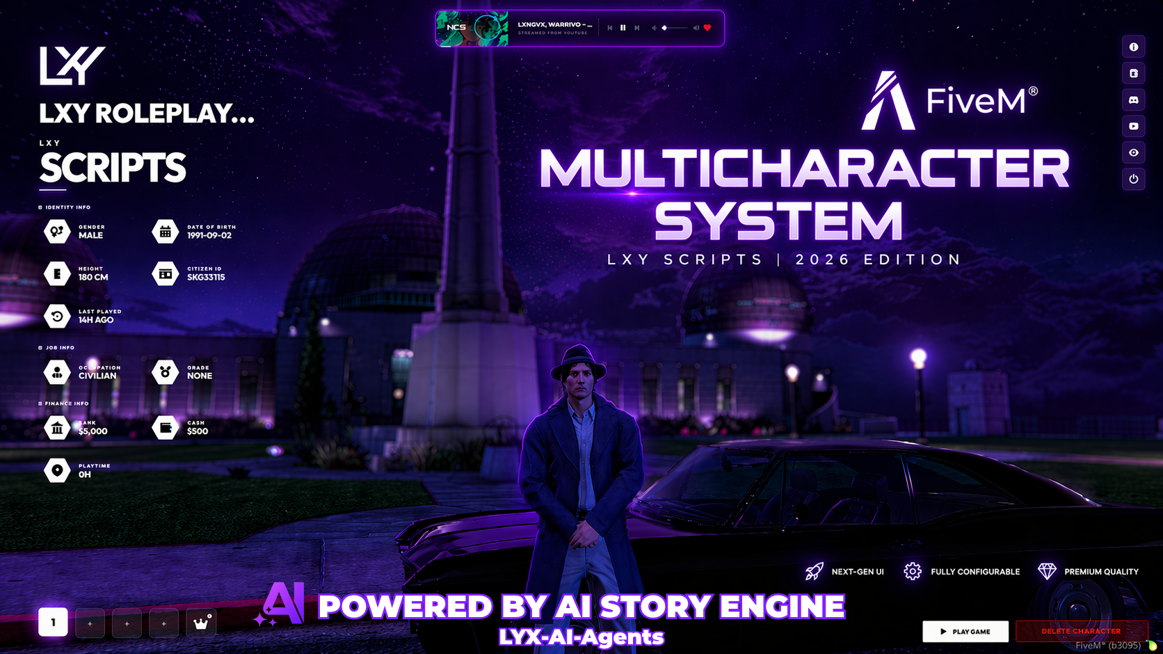 LXY Multicharacter PRO - Open Source