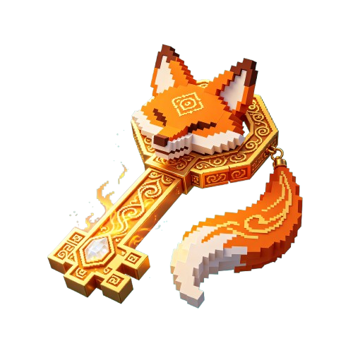 Llave kitsune (x3)