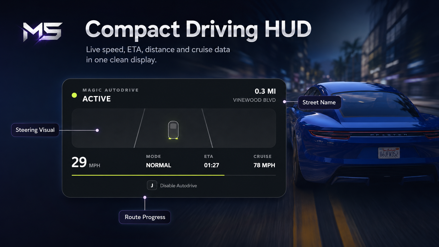 Magic Auto Drive – FiveM Autopilot System