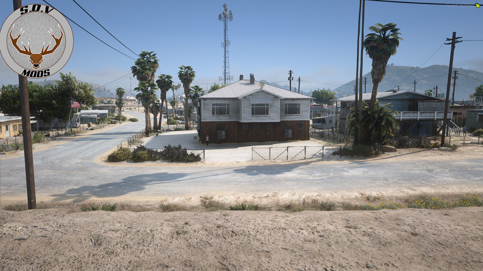 Sandy Shores Police Station 01