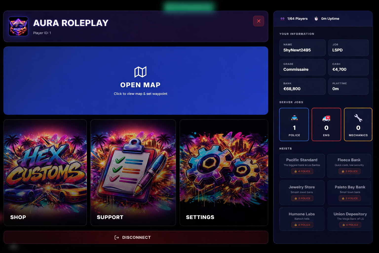 Advanced  Pause Menu  +  Scoreboard