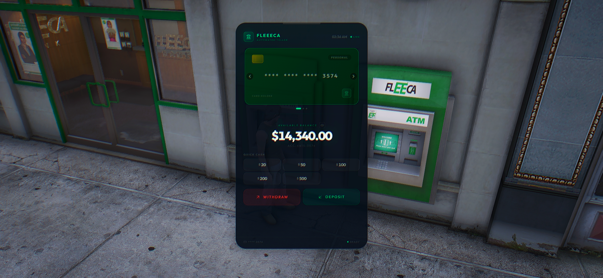WD-Bank | Advanced FiveM Banking System