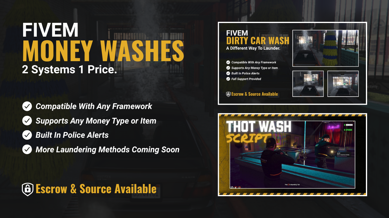 Money Wash Bundle (Escrow)