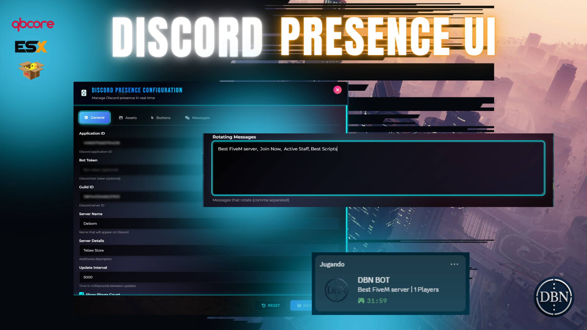 PRESENCE UI