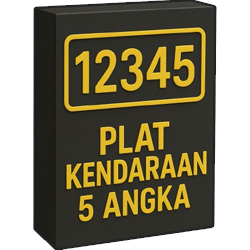 Custom Plat 5 Angka