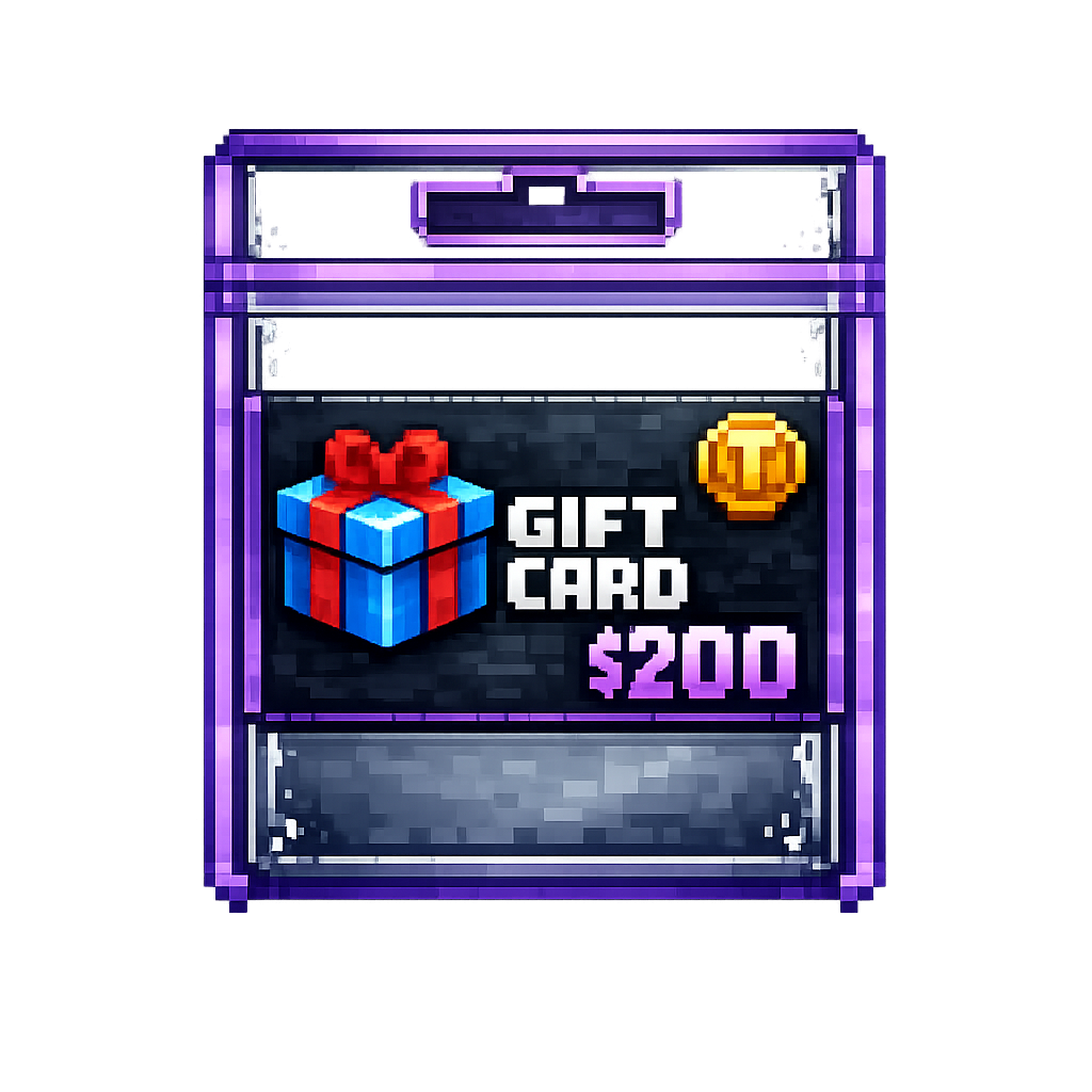 200$ GIFT CARD